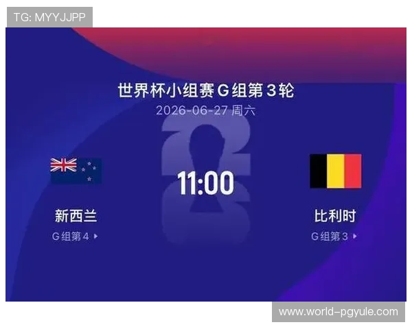 世界杯新西兰对比利时比赛开球时间详细安排及赛前分析